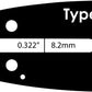 Motorsågssvärd Premium Cut 16" 3/8" .050"/1.3mm (för Stihl)