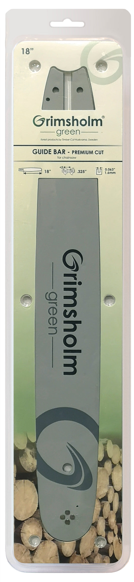 Motorsågssvärd Premium Cut 18" .325" .063"/1.6mm (för Stihl)