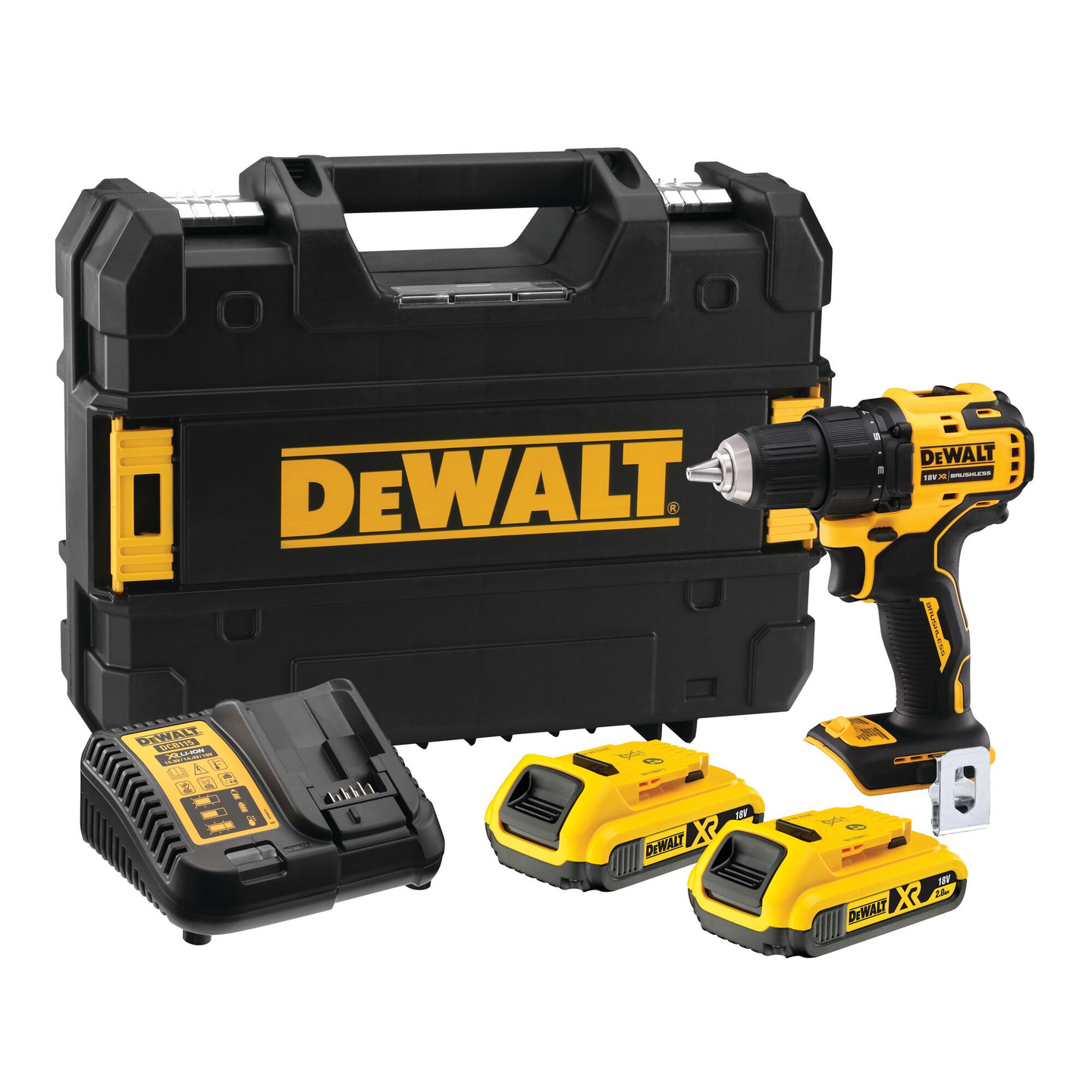 DeWalt DCD708D2T-QW innehåll