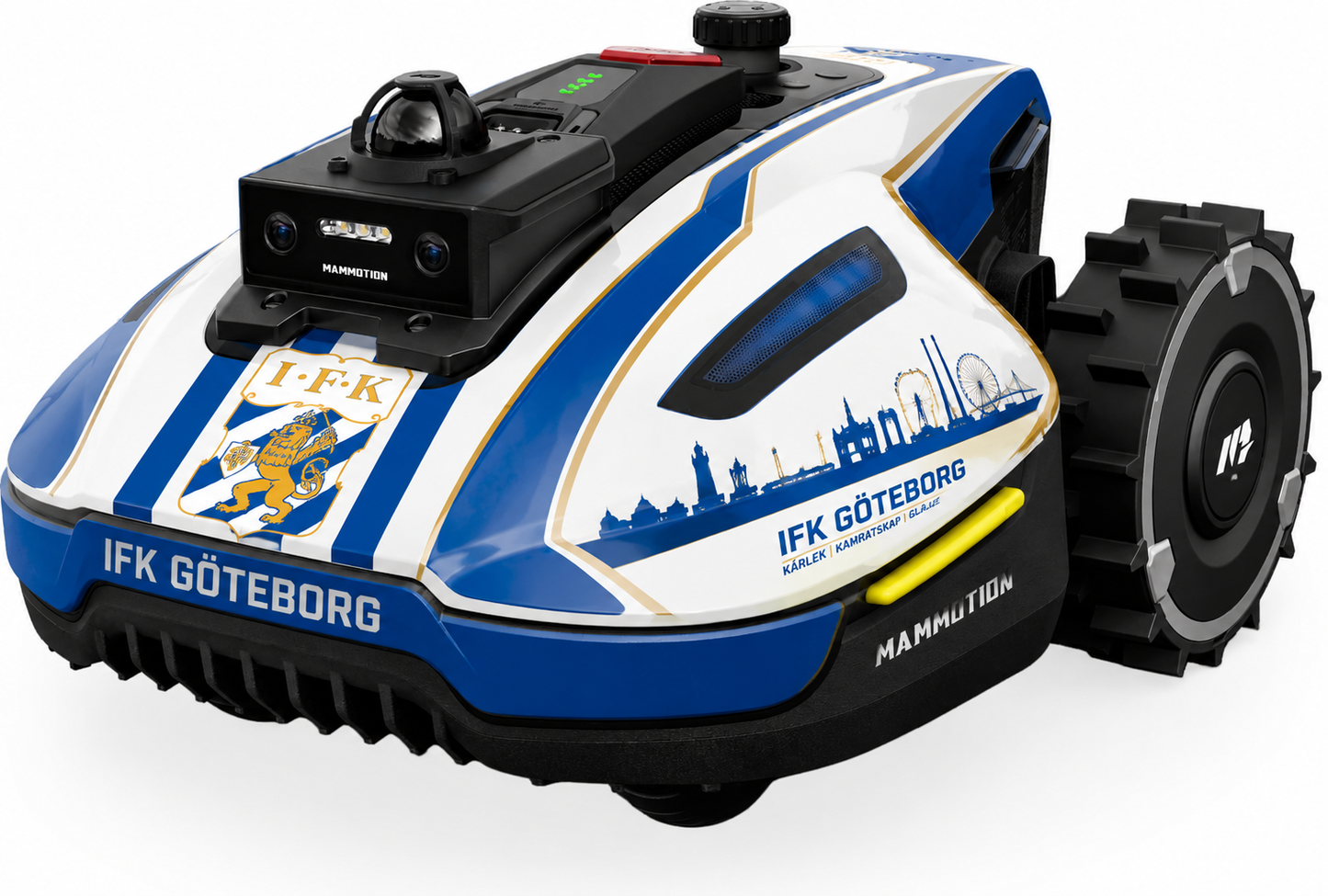 Custom Design – Skräddarsytt dekalkit för Mammotion robotgräsklippare