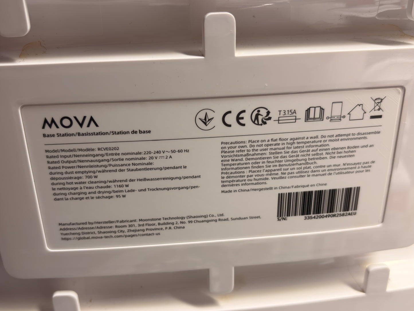 Dreame Mova V50 Ultra - RESTORE