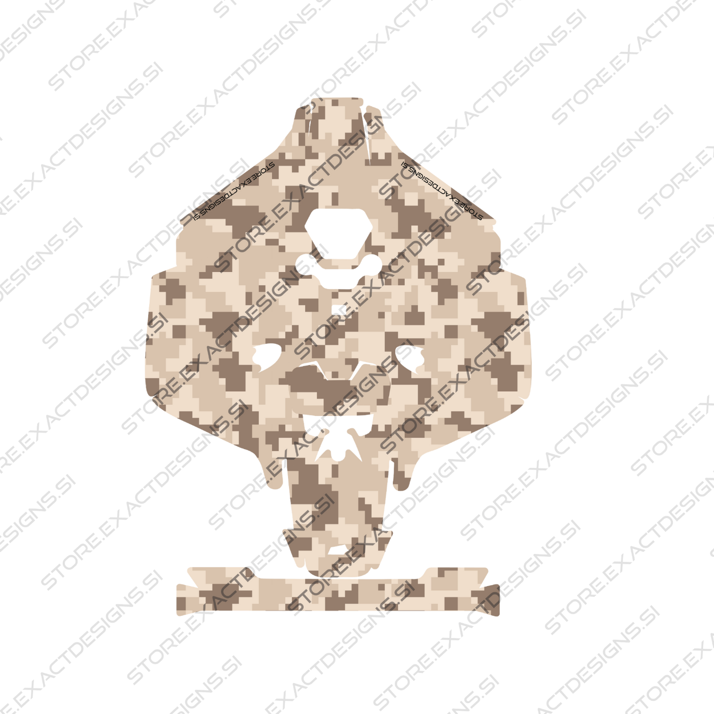 Camouflage Desert – Aufkleber für Mammotion Mähroboter Exact Designs