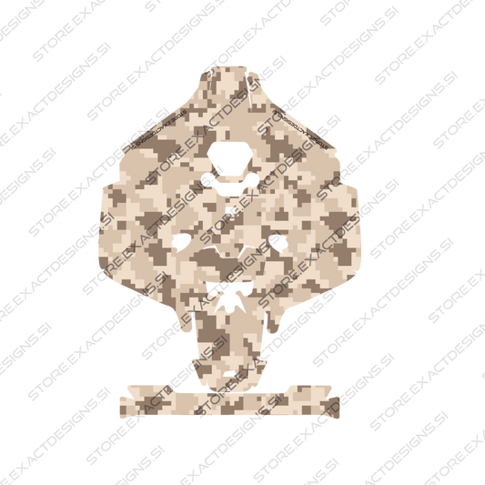 Camouflage Desert – Aufkleber für Mammotion Mähroboter Exact Designs
