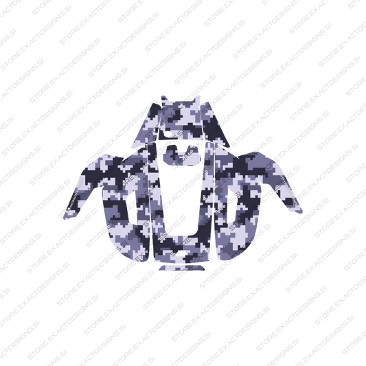 Camouflage Navy – Sticker for Mammotion Robotic Lawn Mowers Exact Designs
