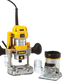 DeWalt D26204K Handöverfräs vy 2