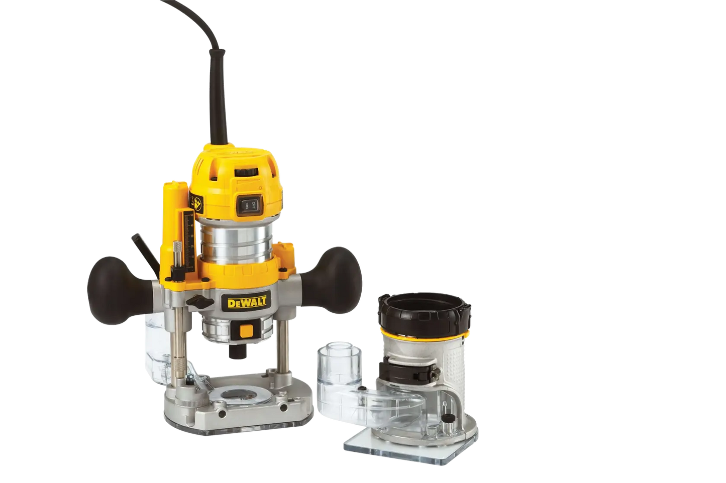 DeWalt D26204K Handöverfräs vy 2