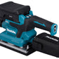 Makita DBO381ZU 18V LXT Planslip sedd snett från höger