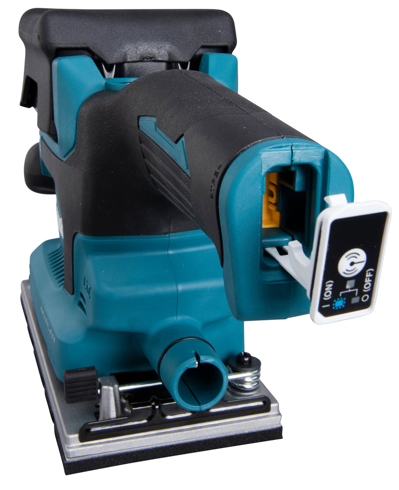 Makita DBO381ZU 18V LXT Planslip i arbete