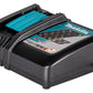 Makita DTW300Z + BL1860B + DC18RC – Slagskruvdragare Komplett Paket – produktbild 4