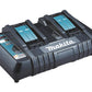 Makita DC18RD Dubbelladdare 14,4–18V LXT – Original