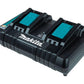 Makita DC18RD Dubbelladdare 14,4–18V LXT – Original