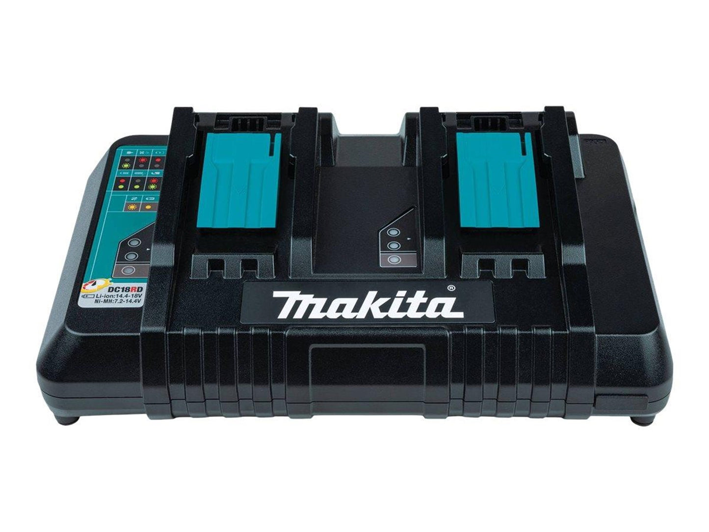 Makita DC18RD Dubbelladdare 14,4–18V LXT – Original