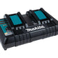 Makita DC18RD Dubbelladdare 14,4–18V LXT – Original