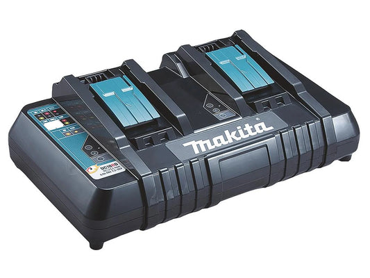 Makita DC18RD Dubbelladdare 14,4–18V LXT – Original