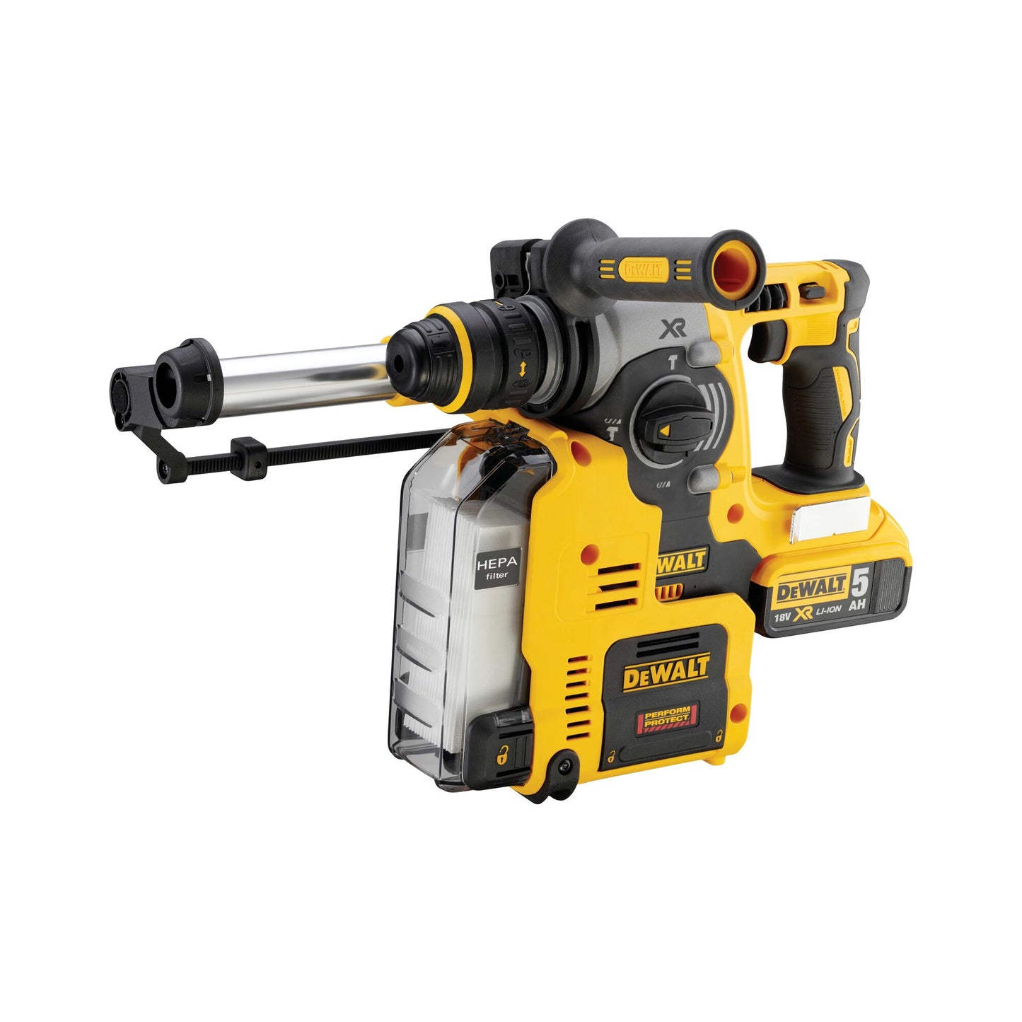 DeWalt DCH275P2-QW Borrhammare vy 2