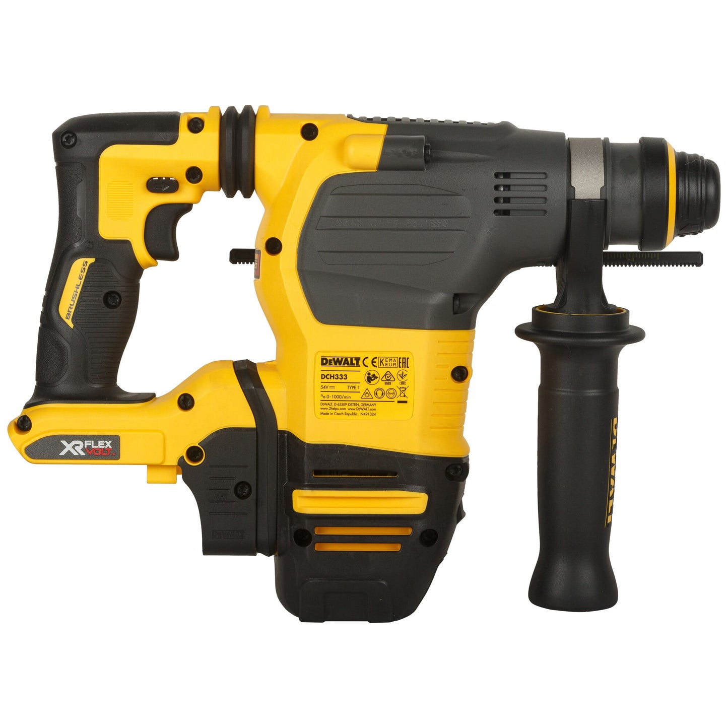 DeWalt DCH333NT-XJ Borrhammare vy 2