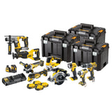 DeWalt DCK1012P4T-QW 10 verktyg 18V paket