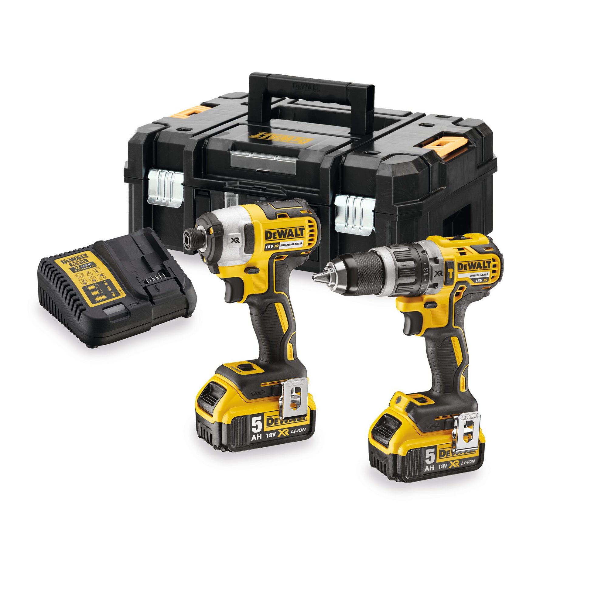 DeWalt DCK266P2T kombiborr och slagskruvdragare