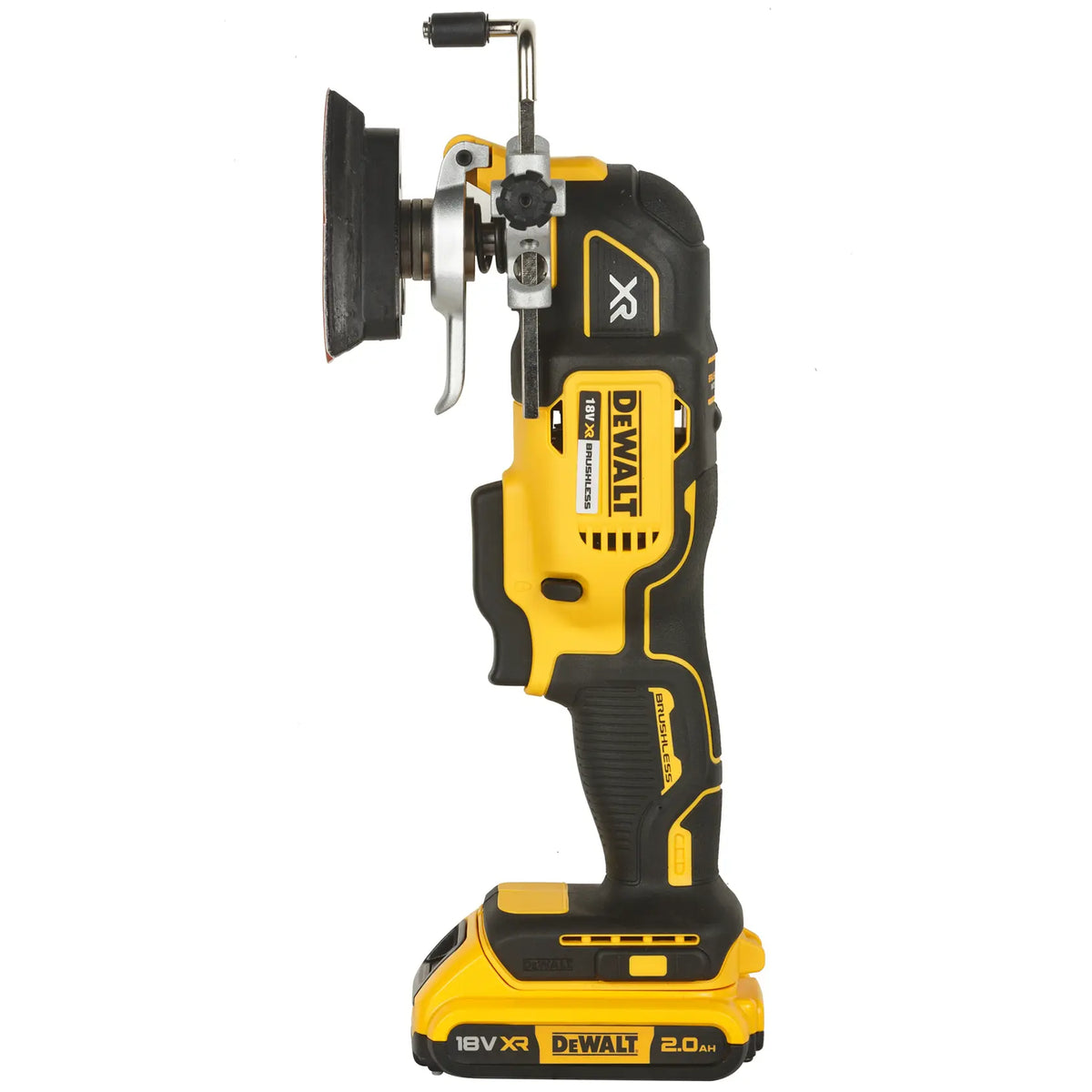 DeWalt DCS355D2-QW Multiverktyg 2x2Ah 18V + 37 Tillbehör med TSTAK II – produktbild 2