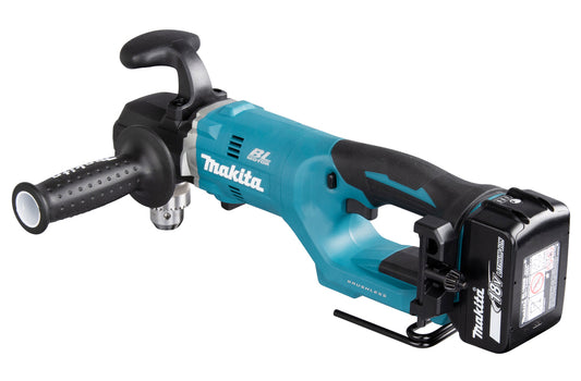 Makita DDA450ZK 18V LXT Vinkelborrmaskin 13 mm sedd snett från höger