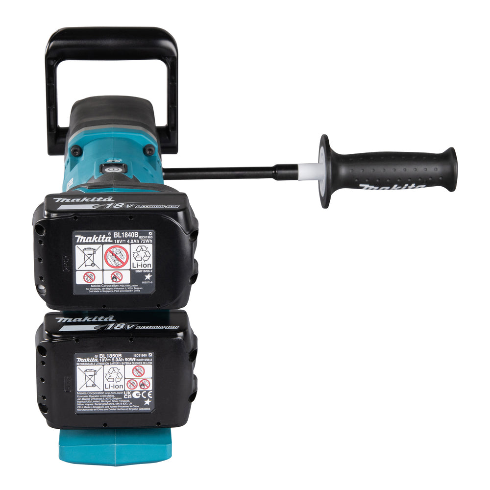 Makita DDA460ZK 18V LXT Vinkelborrmaskin sedd från sidan