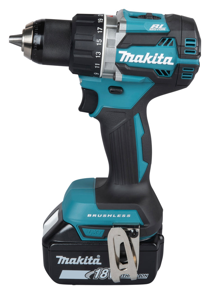 Makita DDF484Z borrskruvdragare från sidan
