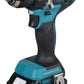 Makita DDF484RTJ 18V LXT Borrskruvdragare 54 Nm – Kit 2×5,0Ah + laddare + Makpac2 – produktbild 2