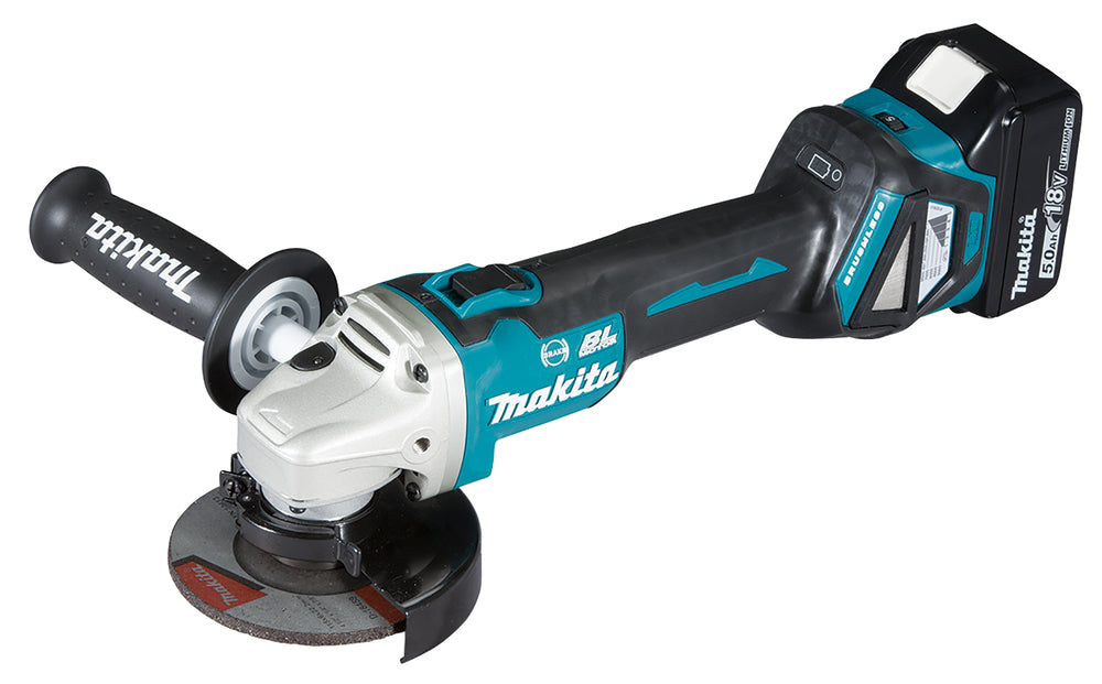 Makita DGA463Z 18V LXT Vinkelslip 115 mm Borstlös – Solo (utan batteri) – produktbild 3
