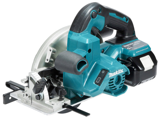 Makita DHS660ZJ 18V LXT Cirkelsåg 165 mm sedd snett från höger