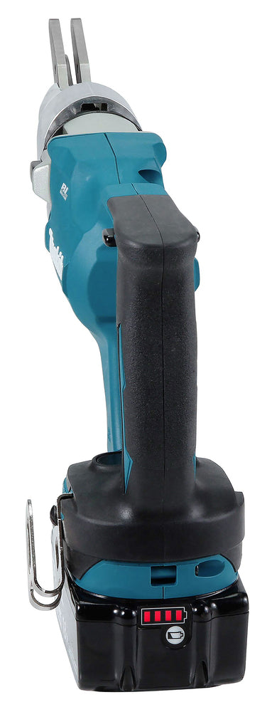 Makita DJS800Z 18V LXT Plåtsax sedd från sidan