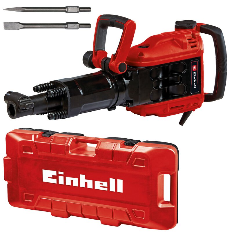 Einhell TP-DH 50 bilningshammare med vagn och mejslar