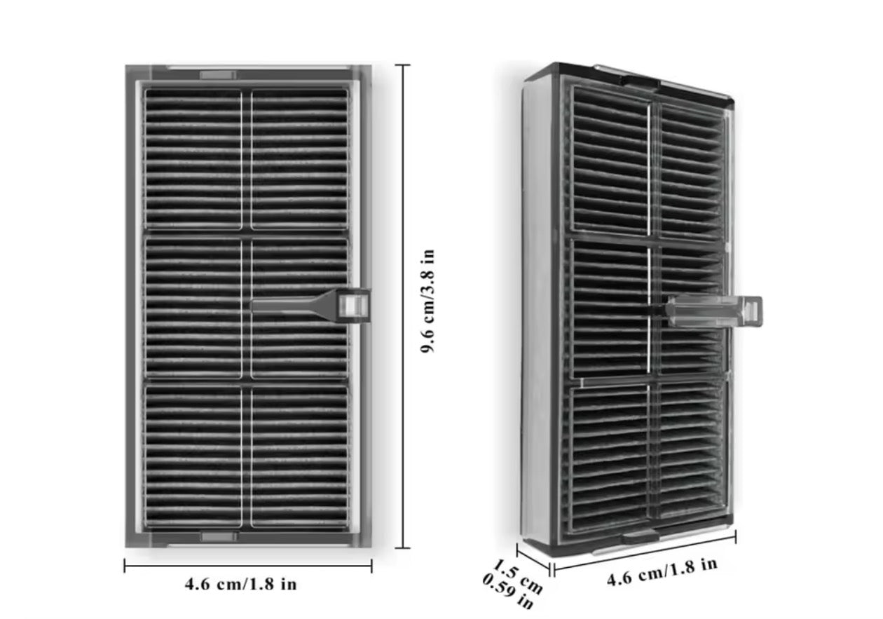Original HEPA-filter för Dreame X40 Ultra / L10s Pro Heat / X30 Ultra / L10s Gen 2 / L40 Ultra Robotdammsugare