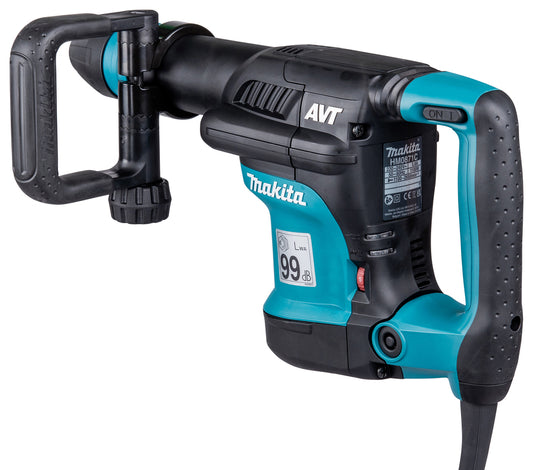 Makita HM0871C Mejselhammare 8,1 J 1110 W sedd snett från höger