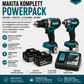 Makita DDF489Z + DTD173Z + 2x BL1850B + DC18RC – Proffskit Komplett Paket