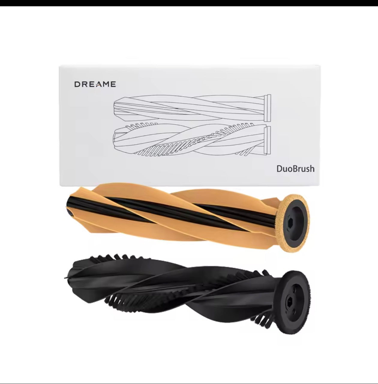 Original Dreame DuoBrush för X50 Ultra/L50 Ultra/L40s Ultra/Aqua10 Series/D20 Plus/D20 Pro Plus/Matrix10 Ultra Robotdammsugare