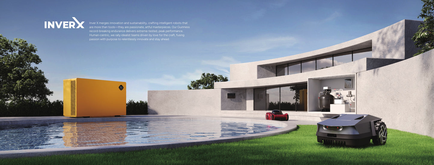 Inver X Z4 Robotgräsklippare – upp till 1 500 m²