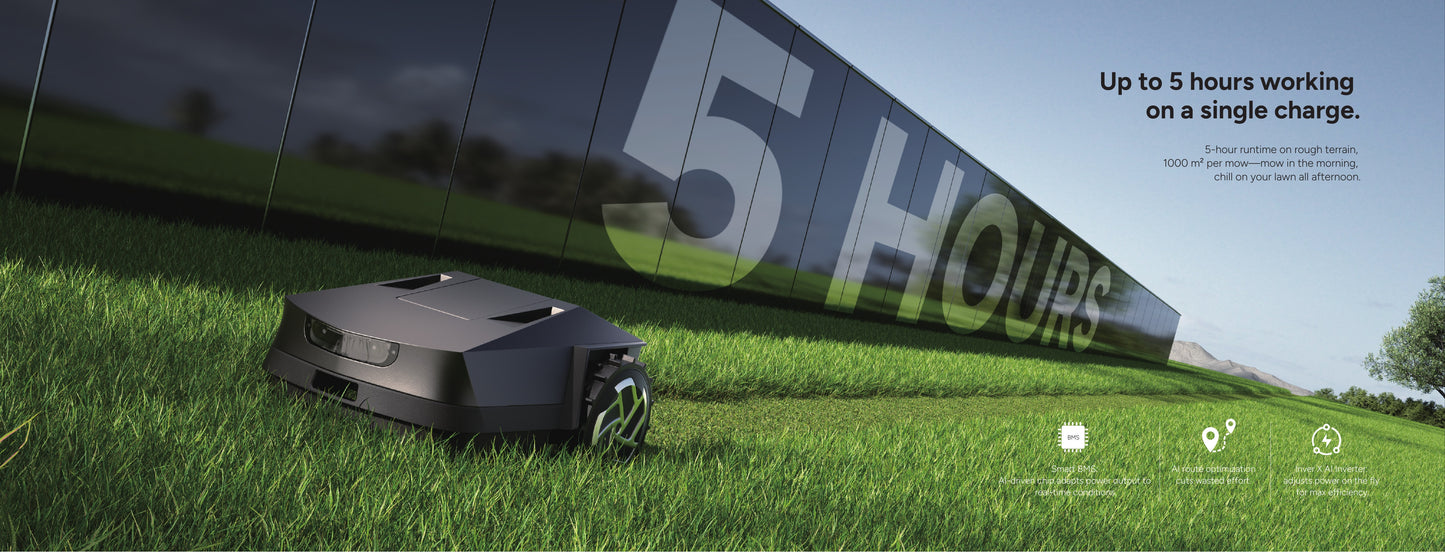 Inver X Z4 Robotgräsklippare – upp till 1 500 m²
