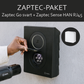 Paket Zaptec Go svart + Sense Han RJ45 (10603 +50122 )
