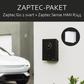 Paket Zaptec Go2 svart + Sense Han RJ45 (10643 +50122 )