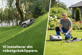 Installation av Robortgräsklippare