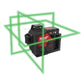 Milwaukee M12 3PL SKIT-401P 12V Grön Rotationslaser – Kit 4,0Ah + stativ + väska