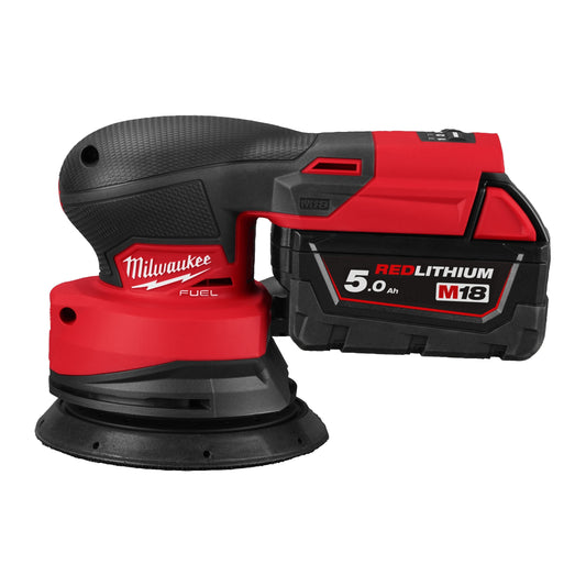 Milwaukee M18 FROS125-0B 18V FUEL Excenterslip 125 mm – Solo med väska (utan batteri)