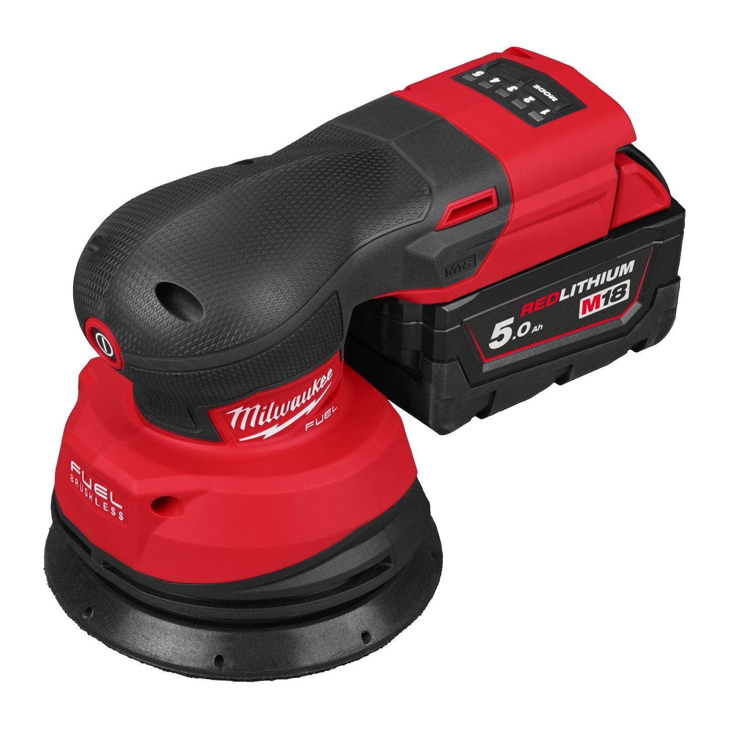 Milwaukee M18 FROS125-0B 18V FUEL Excenterslip 125 mm – Solo med väska (utan batteri)