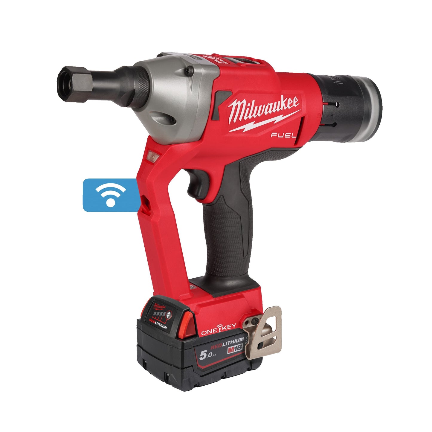 Milwaukee M18 ONEFLT-502X 18V FUEL ONE-KEY Blindnitpistol – Kit 2x5,0Ah