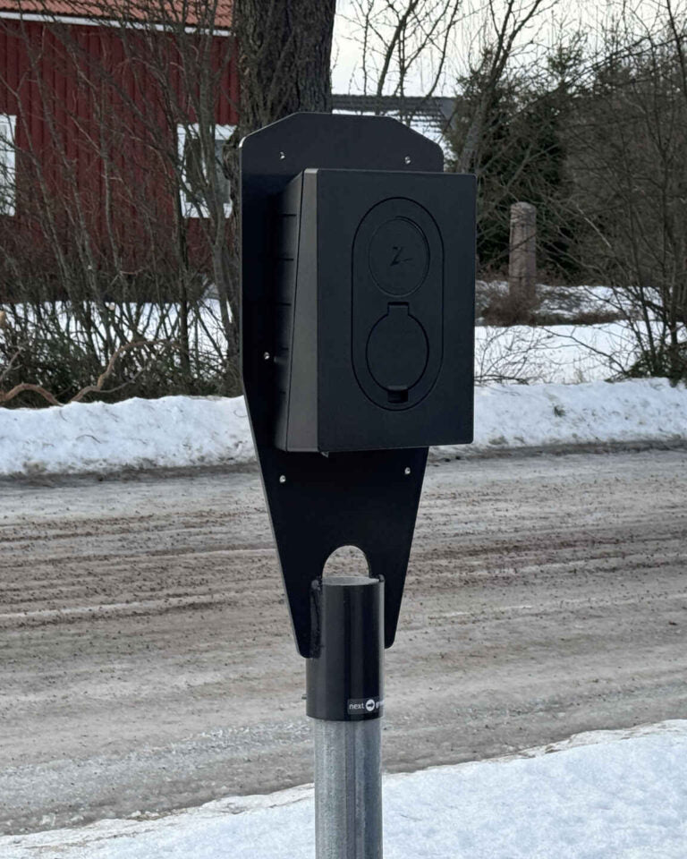 Stolpfäste Next Green Poleplate 225 Z