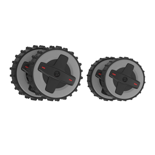 Roborock Rough Terrain Wheels för RockMow Z-serien, Mörkgrå