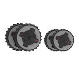 Roborock Rough Terrain Wheels för RockMow Z-serien, Mörkgrå