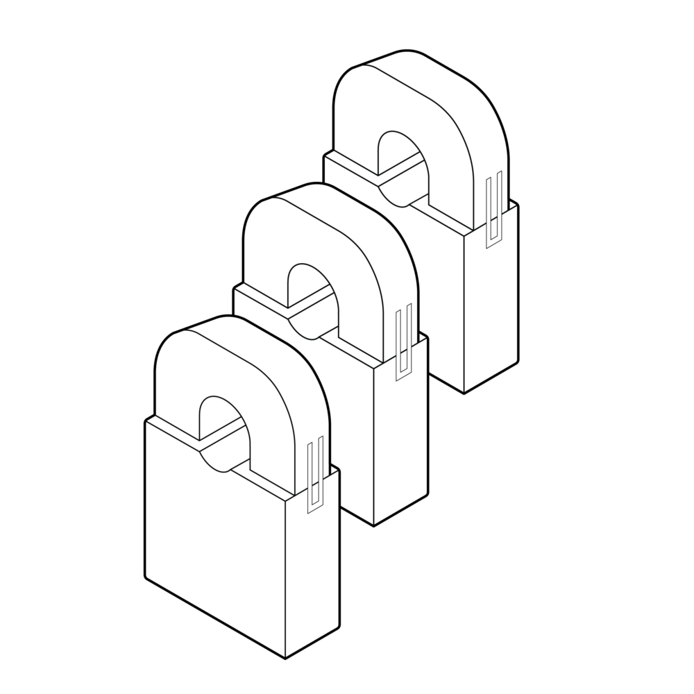 DEFA Sensor Kit CT 3x800A