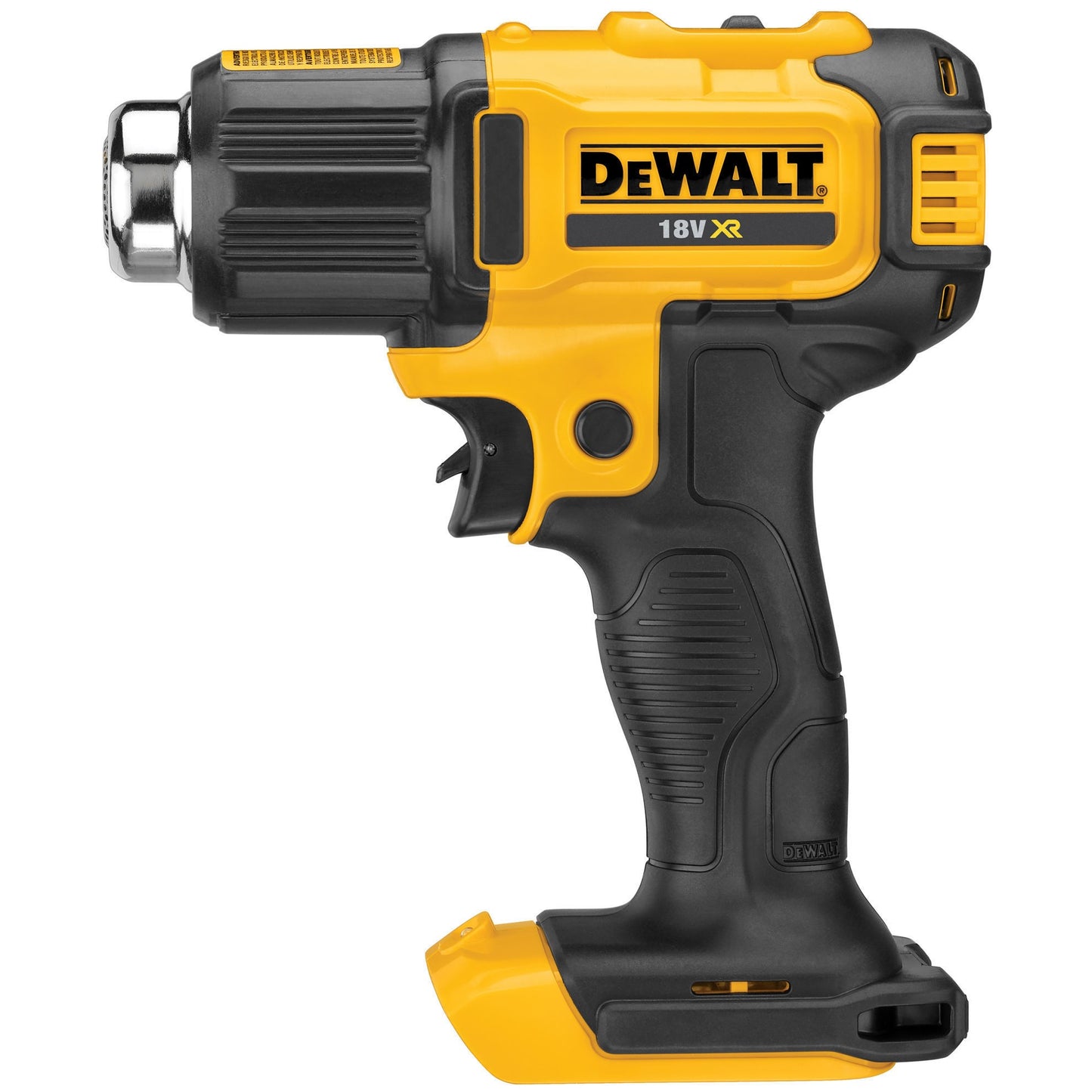 DeWalt DCE530N-XJ Sladdlös Varmluftspistol vy 2