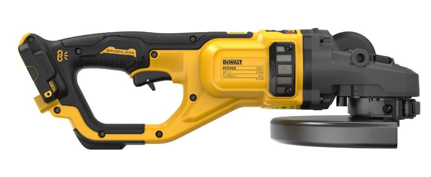 DeWalt DCG460N Vinkelslip vy 2
